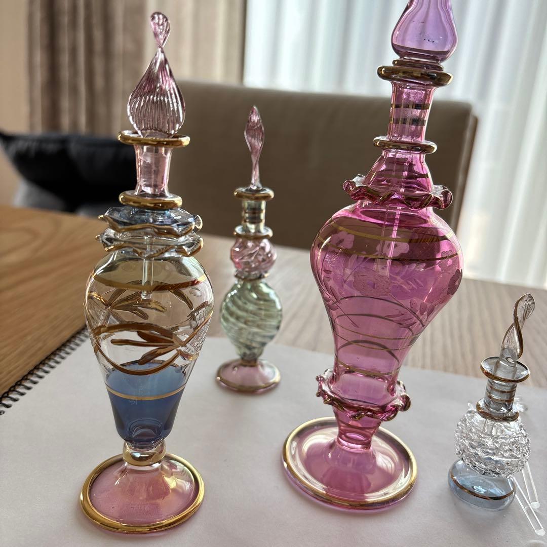 エジプト　香水ビン　セット売り