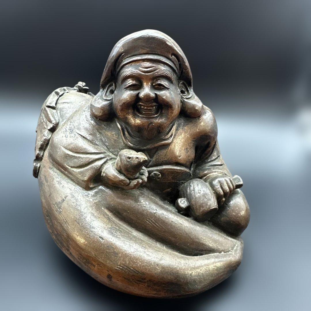 備前焼，置物， 七福神 縁起物 骨董品 古美術品