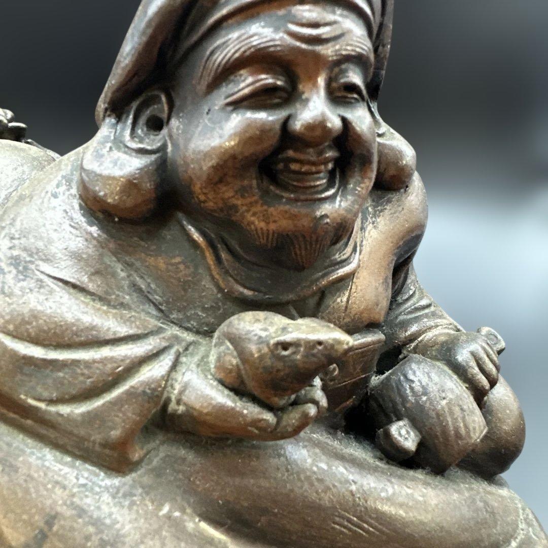 備前焼，置物， 七福神 縁起物 骨董品 古美術品