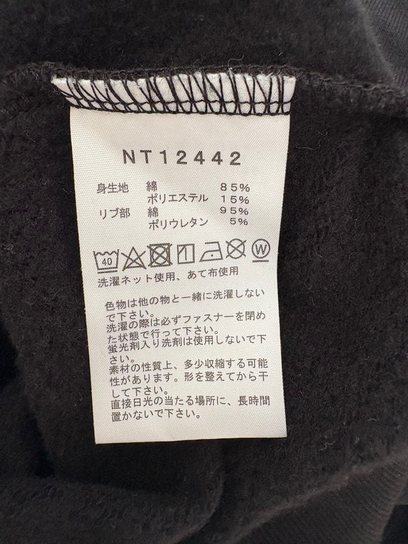 THE NORTH FACE ブラックパーカー NT12442