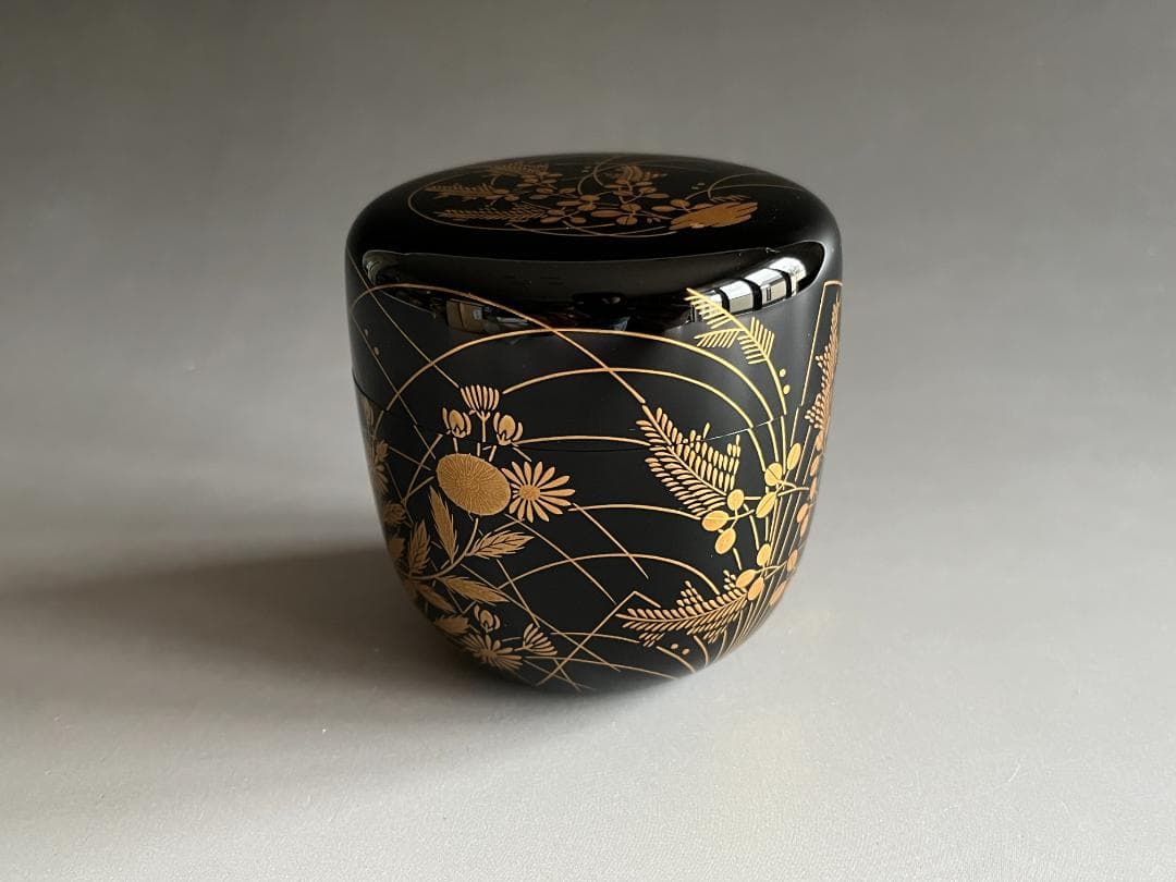 ベアトリーチェ様　秋野　棗　友斎　茶道具　薄茶器