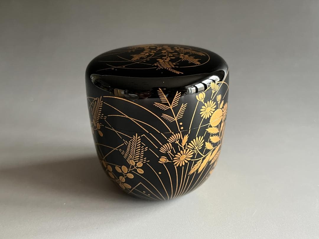 ベアトリーチェ様　秋野　棗　友斎　茶道具　薄茶器