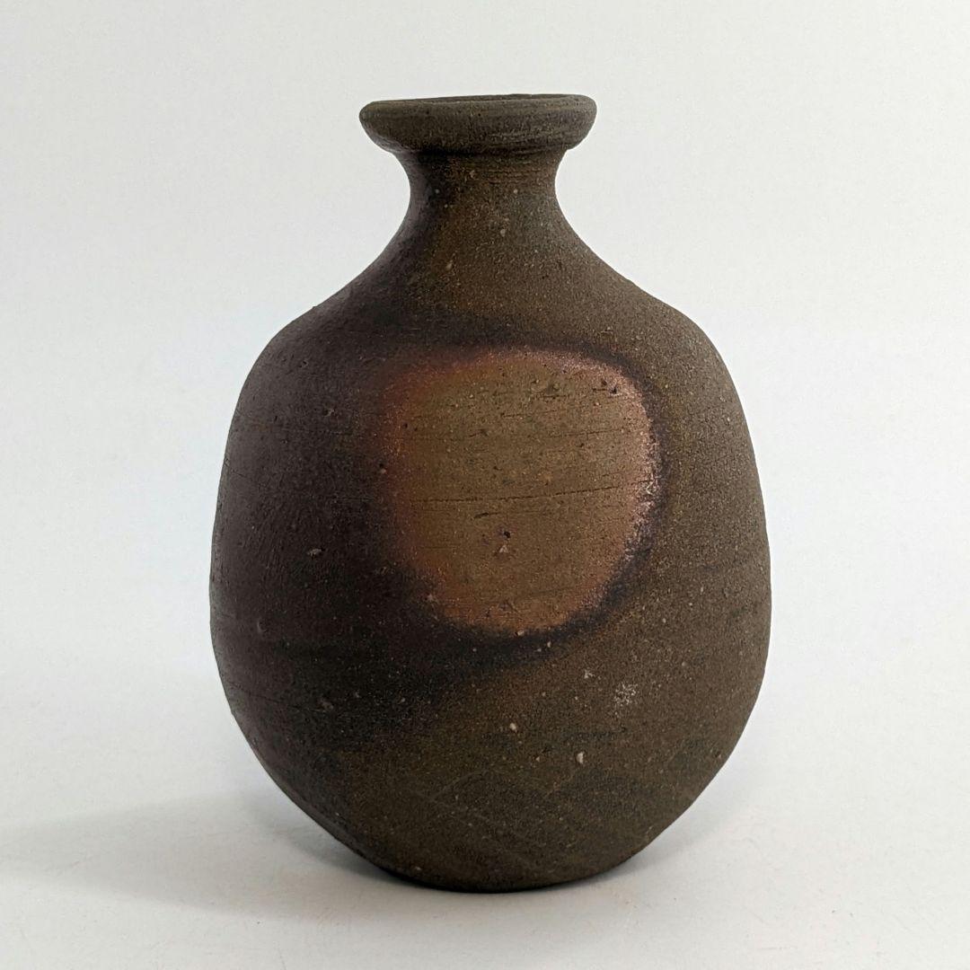 人間国宝 藤原雄 備前焼 徳利 共箱 とっくり 酒器 食器 工芸品 日本酒 在銘