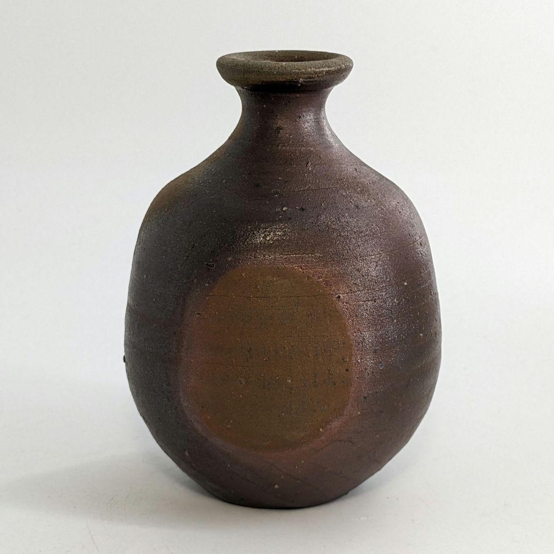 人間国宝 藤原雄 備前焼 徳利 共箱 とっくり 酒器 食器 工芸品 日本酒 在銘