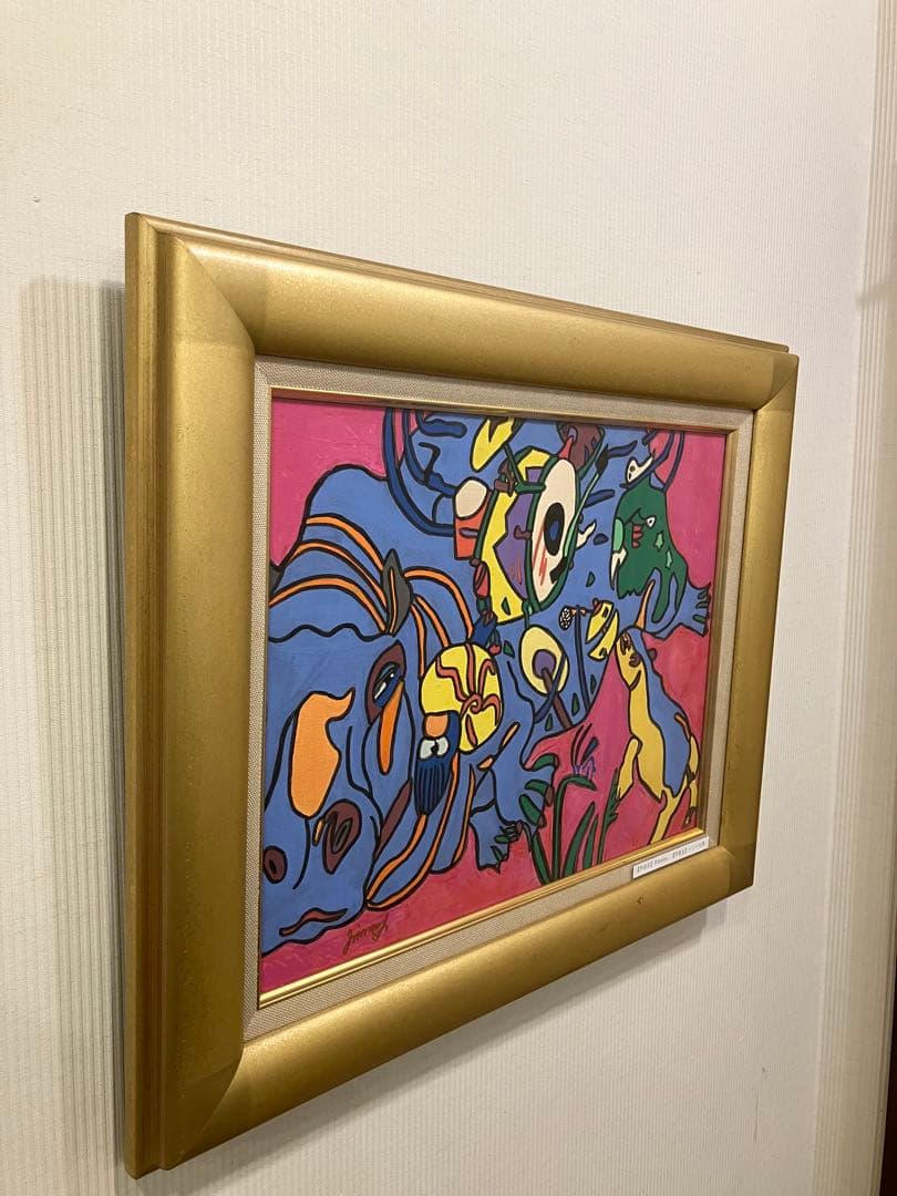 Rhythm ジミー大西 絵画