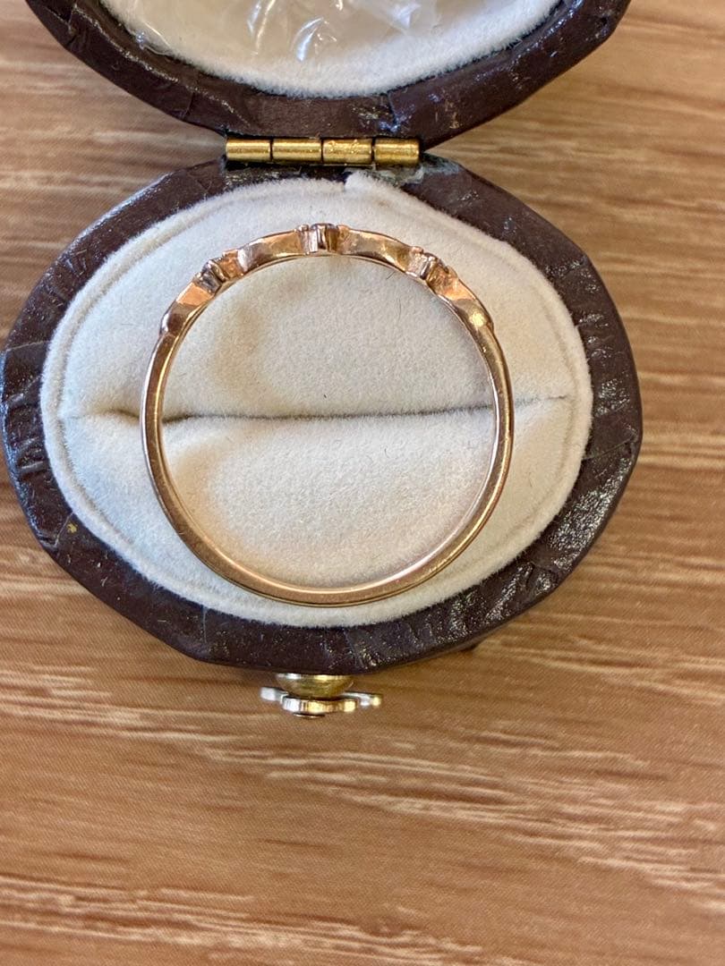 ete k10 ゴールド リング 11号 ダイヤモンド YG agete