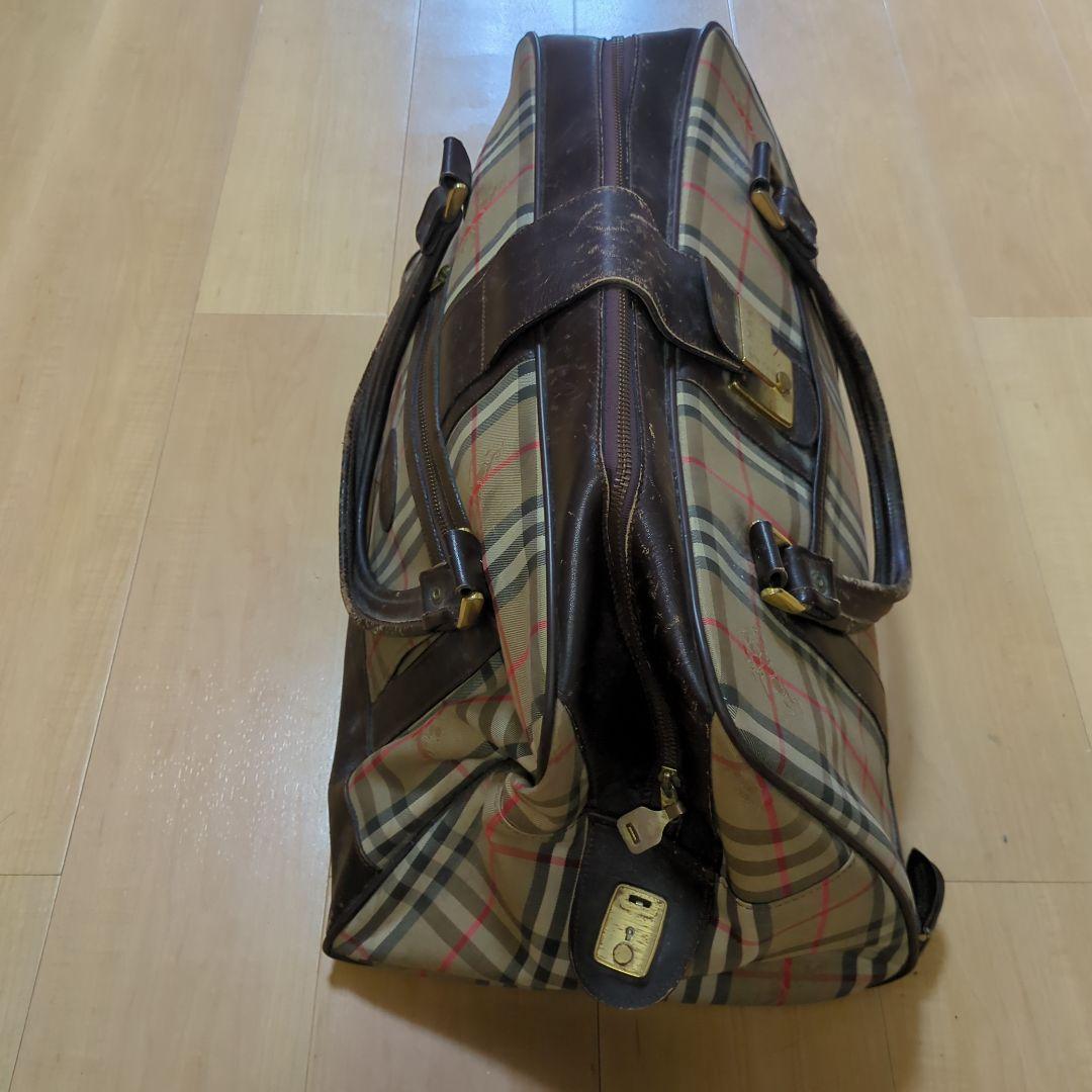 ヴィンテージ　バーバリーズ ボストンバッグ　シャドーホース