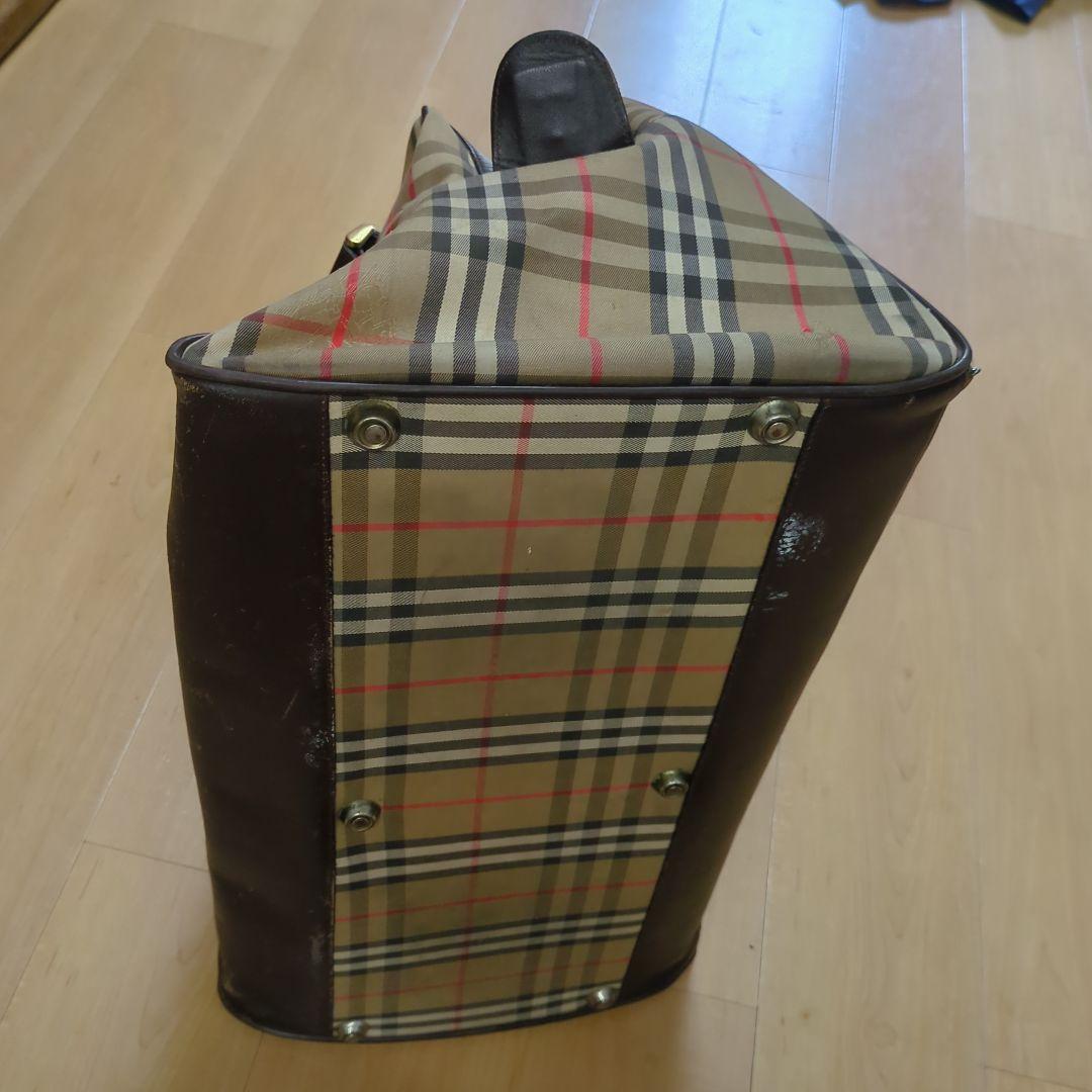 ヴィンテージ　バーバリーズ ボストンバッグ　シャドーホース