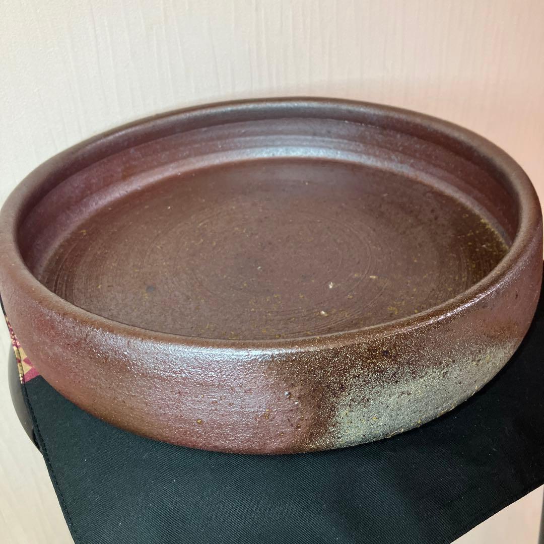 希少　種子島　能野焼　よきの焼　鉢　飾り台　置物　骨董品　古美術品　能野焼