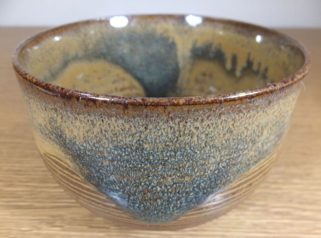 真作保証 14代 亀井味楽 自作 高取焼 コレクター放出品 茶道具 福岡県