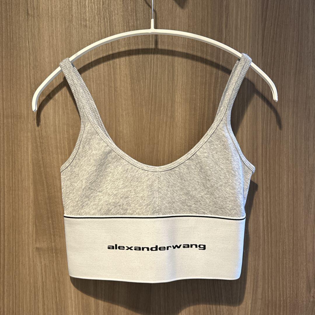 alexanderwang グレー タンクトップ ブラトップ