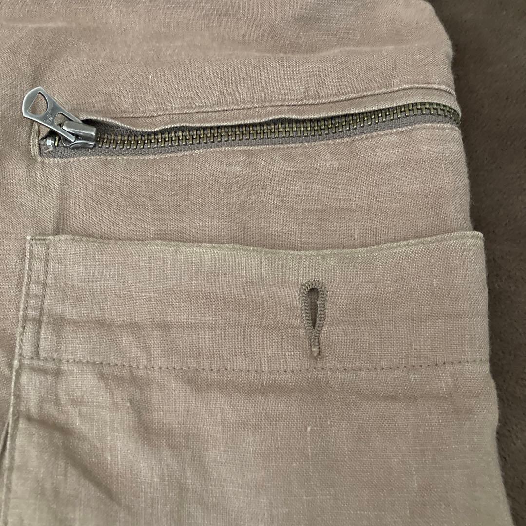 希少‼️入手困難　Y2K 本物　PPFM サルエルパンツ　ベージュ　リネン