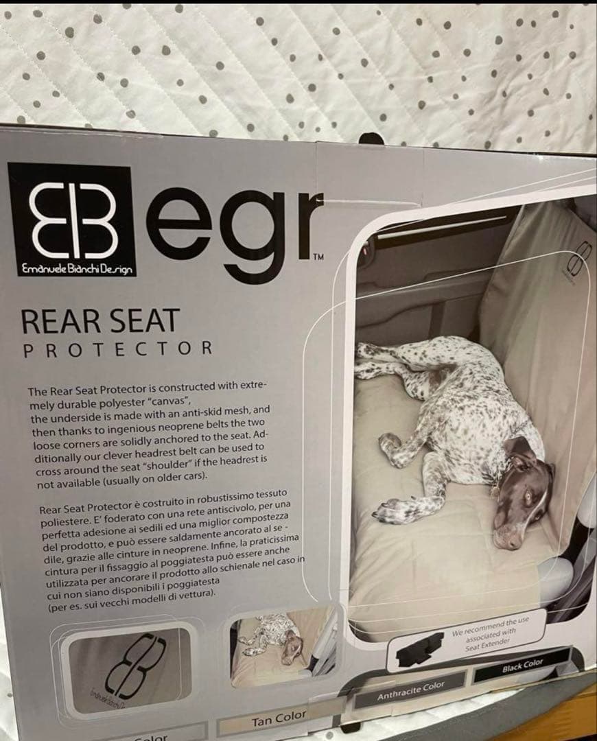 撥水★車内シートカバー★EGR ★グレー