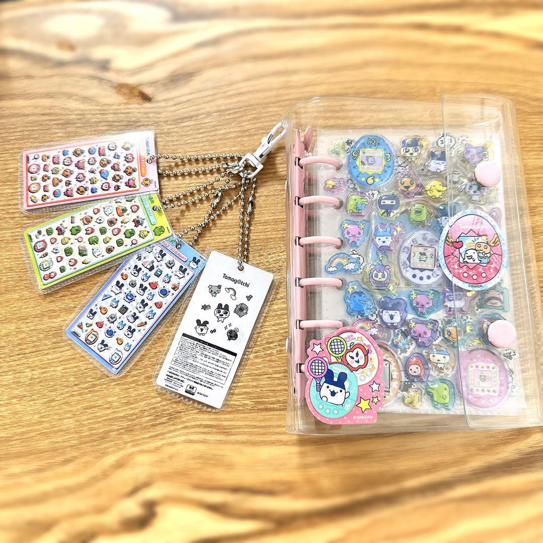 可愛い♡ シール風キーホルダー