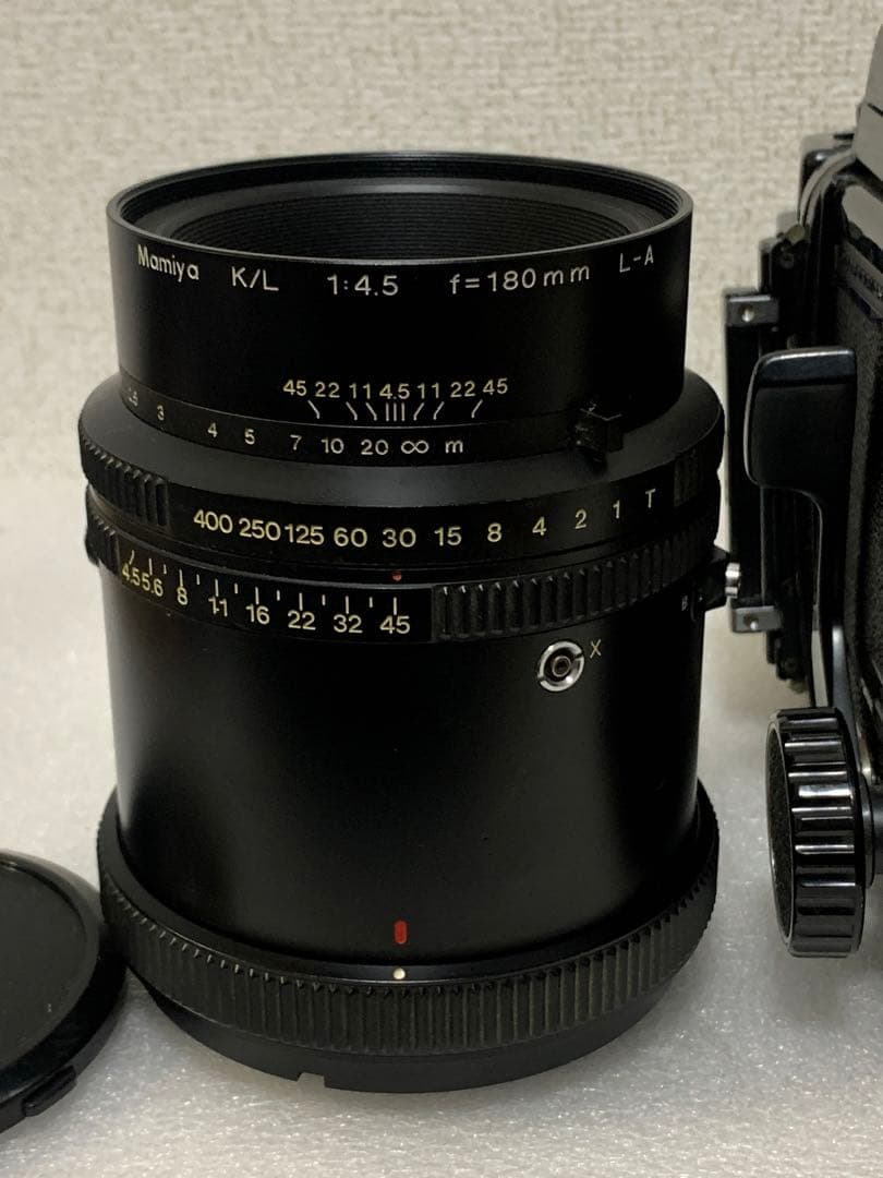 フィルムカメラ Mamiya RB67 PRO SD K/L 1:4.5 180mm L-A