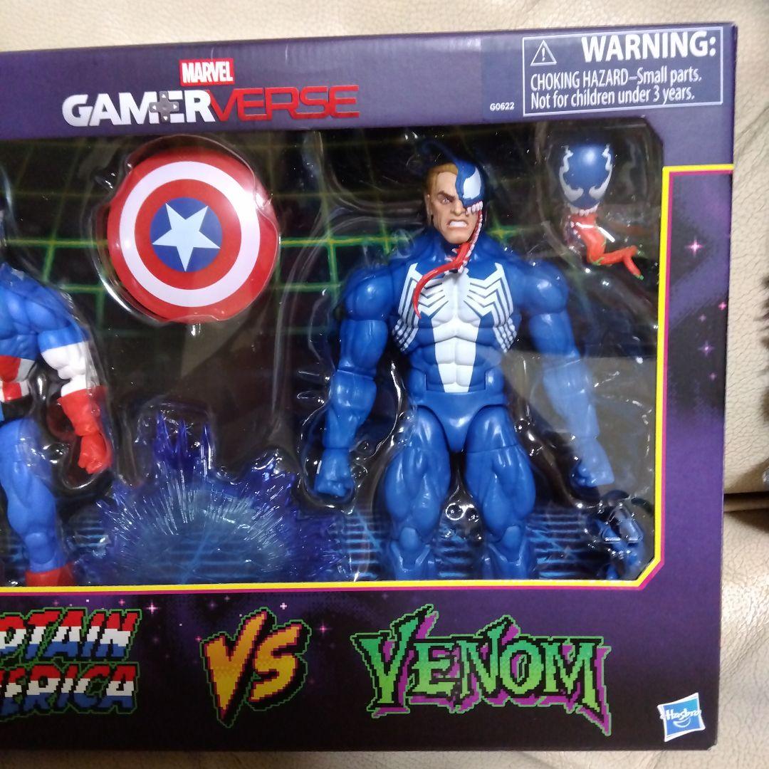 レア マーベルレジェンド キャプテン・アメリカ vs ヴェノム 6インチ