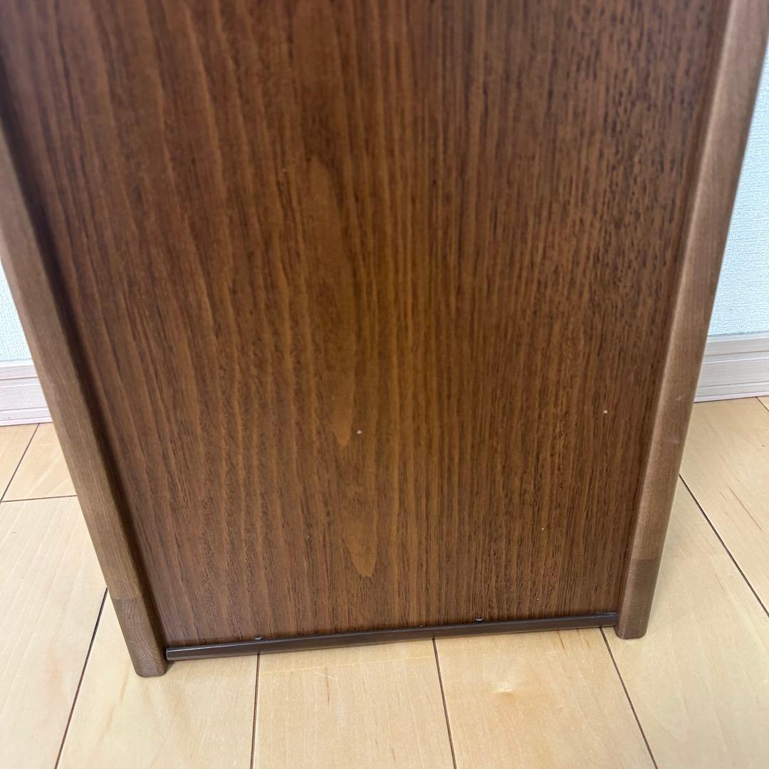 カリモク　スリッパ入れ　木製棚　美品　karimoku 伝統　オールドカリモク