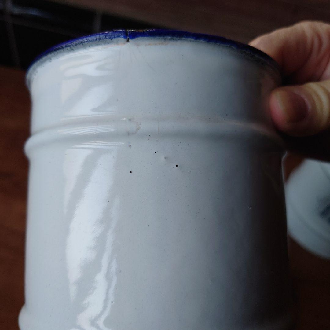 フランスアンティークキャニスター Sucre, Riz 2個セット