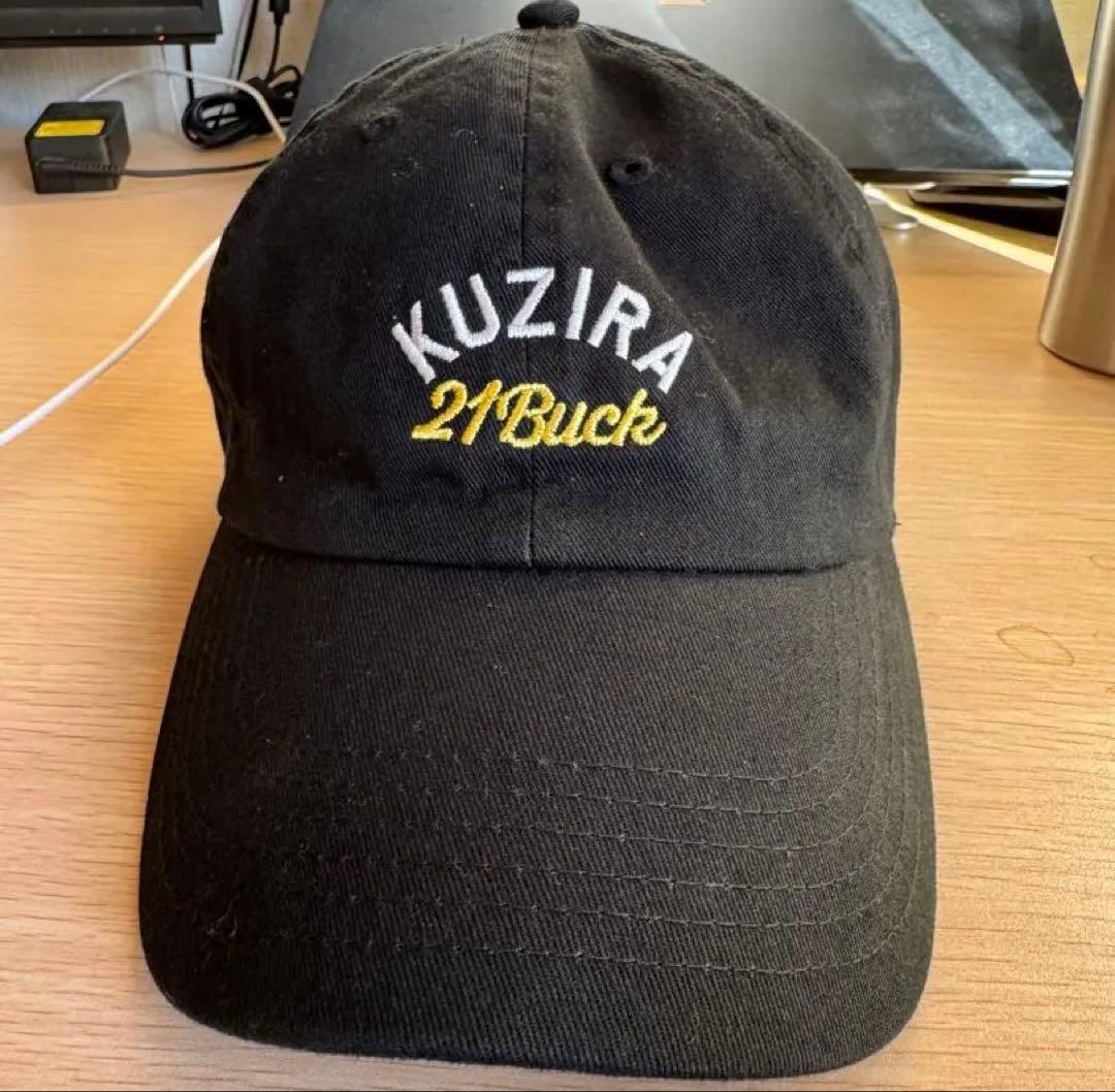 KUZIRA 21Buck 黒キャップ