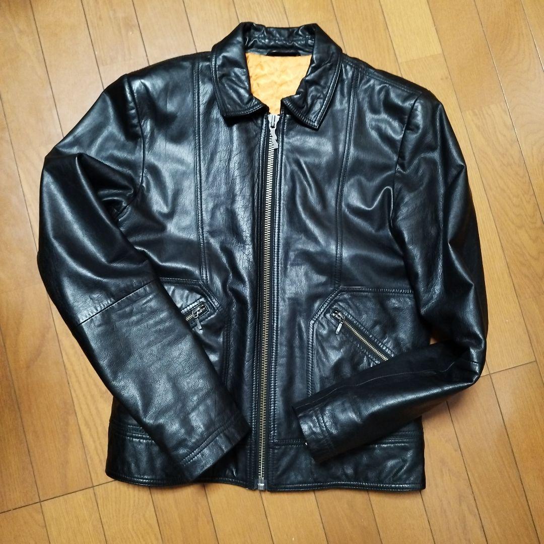 NudieJeans シングルライダースジャケット　レザーロンハーマン