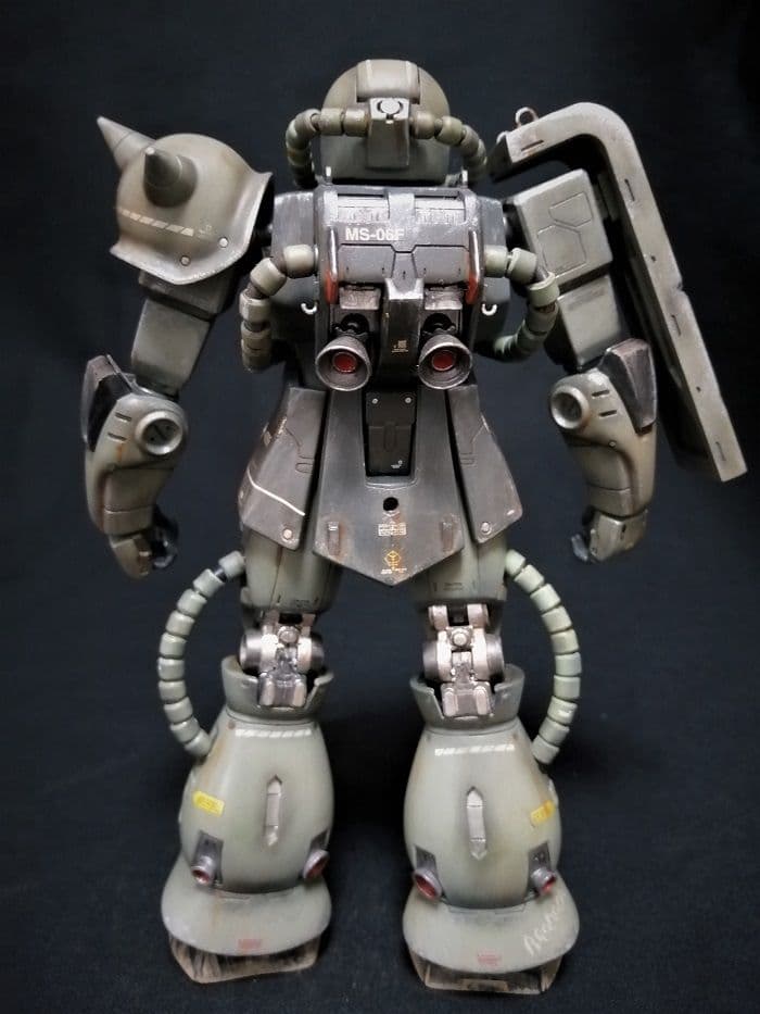 【これぞ歴戦のザク!!】MGフル塗装完成品！