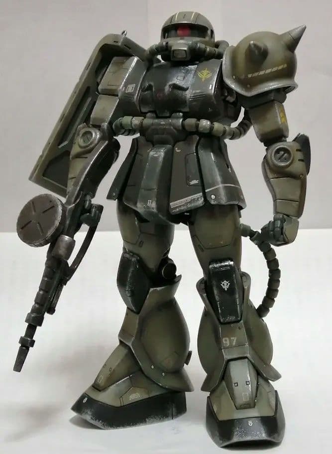 【これぞ歴戦のザク!!】MGフル塗装完成品！