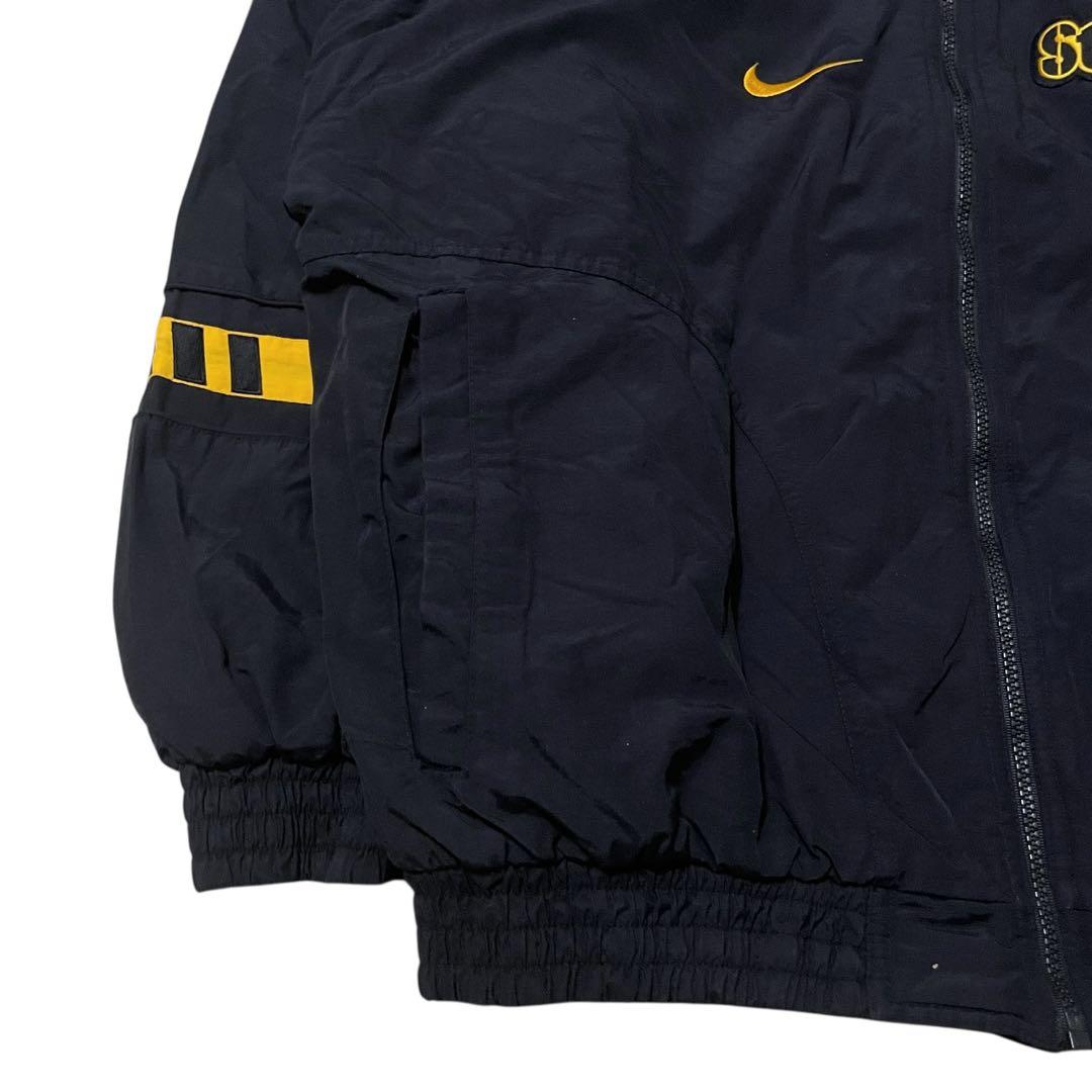 ナイキNFLスティーラーズ中綿ジャケット90s刺繍ロゴヴィンテージスタジャン