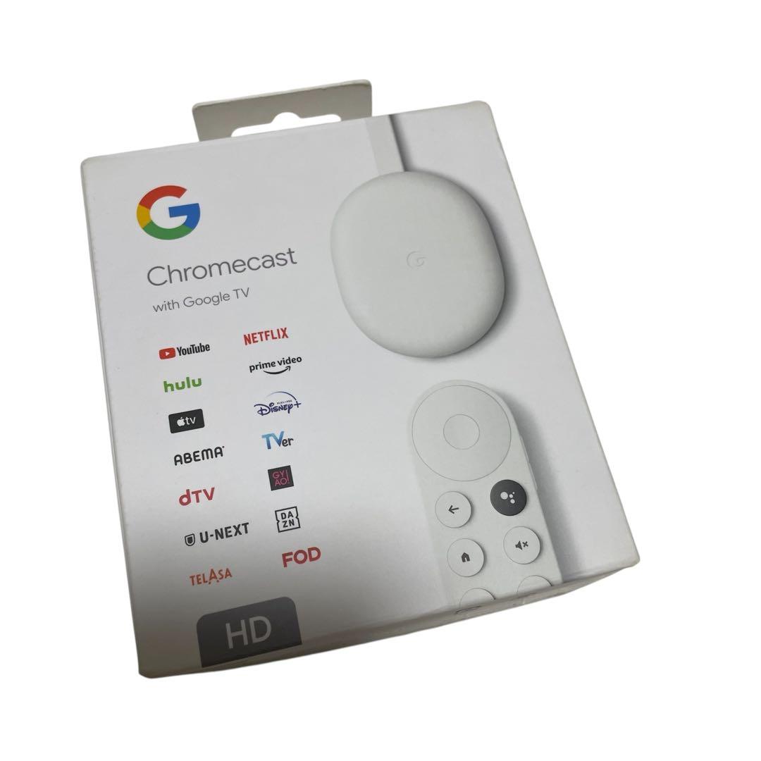 【美品/箱付き】Chromecast with Google TV HD