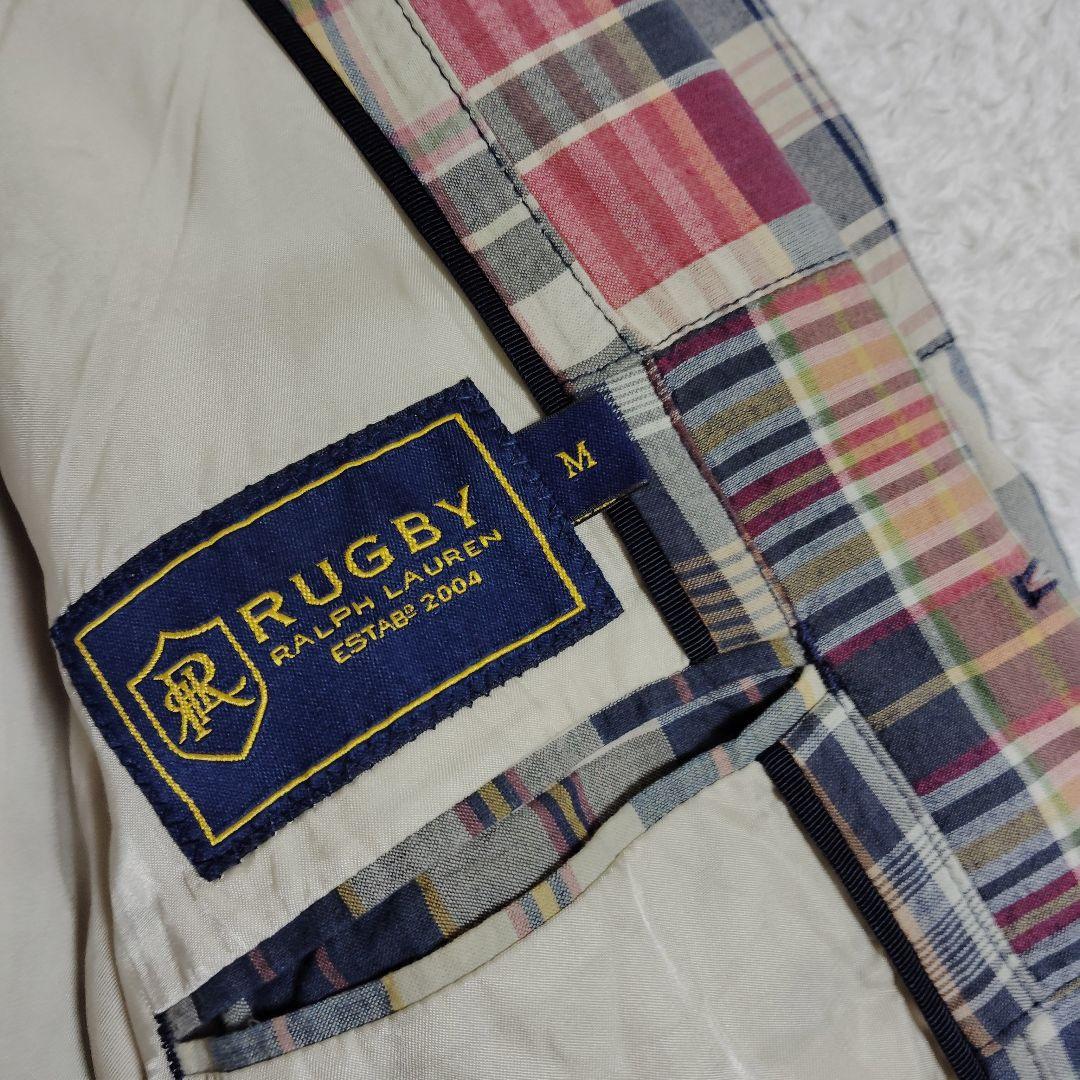 ラルフローレン　ラグビー　パッチワークジャケット　M　 RUGBY