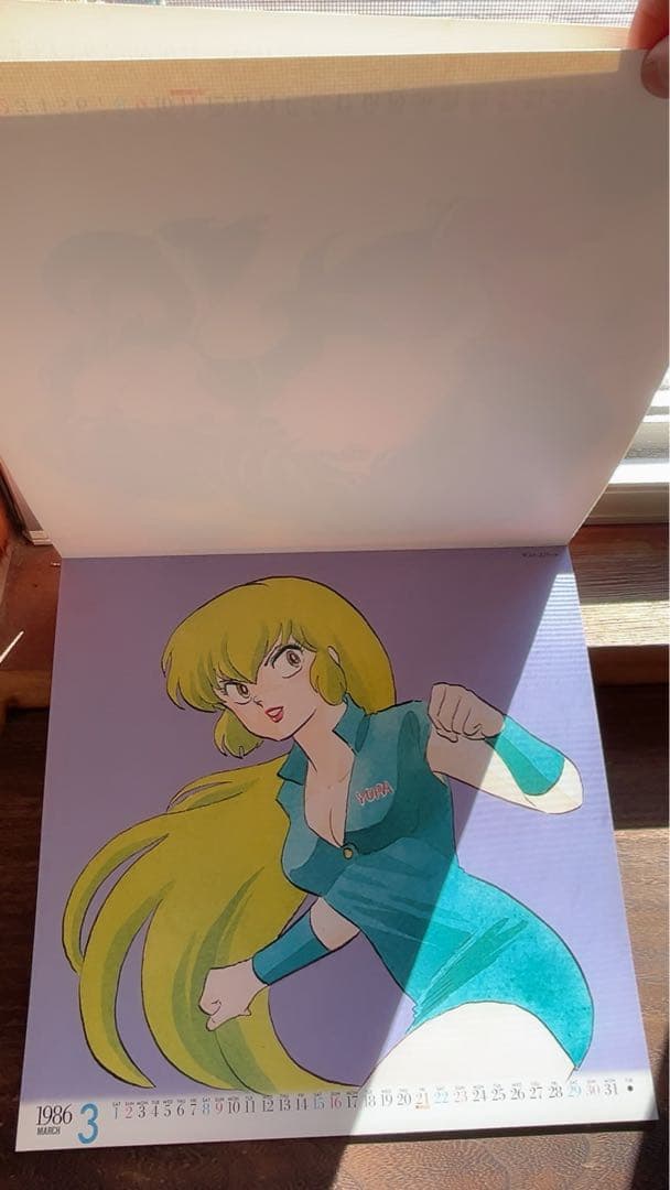 【貴重】高橋留美子 るーみっく わーるど オリジナル原画カレンダー1986年