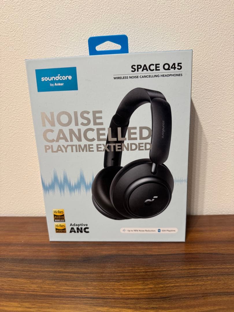 ヘッドホン Anker space Q45