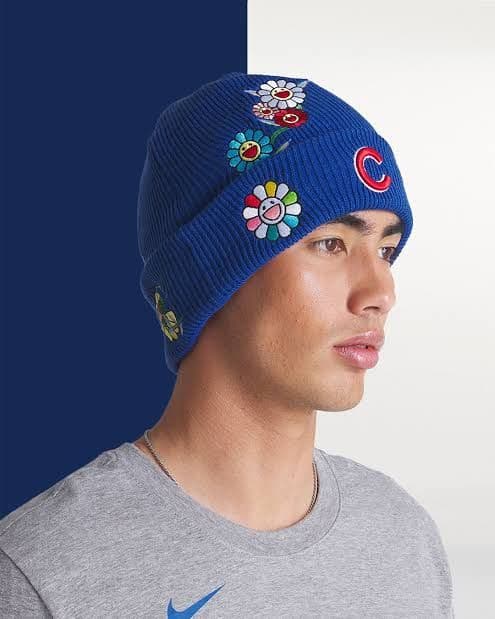 村上隆 MLBワールドツアー 東京シリーズ 2025 シカゴカブス ビーニー ④