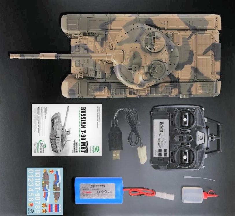 1/16サイズ戦車ラジコン　ロシアT90　ヘンロン3938-1　基板7.0