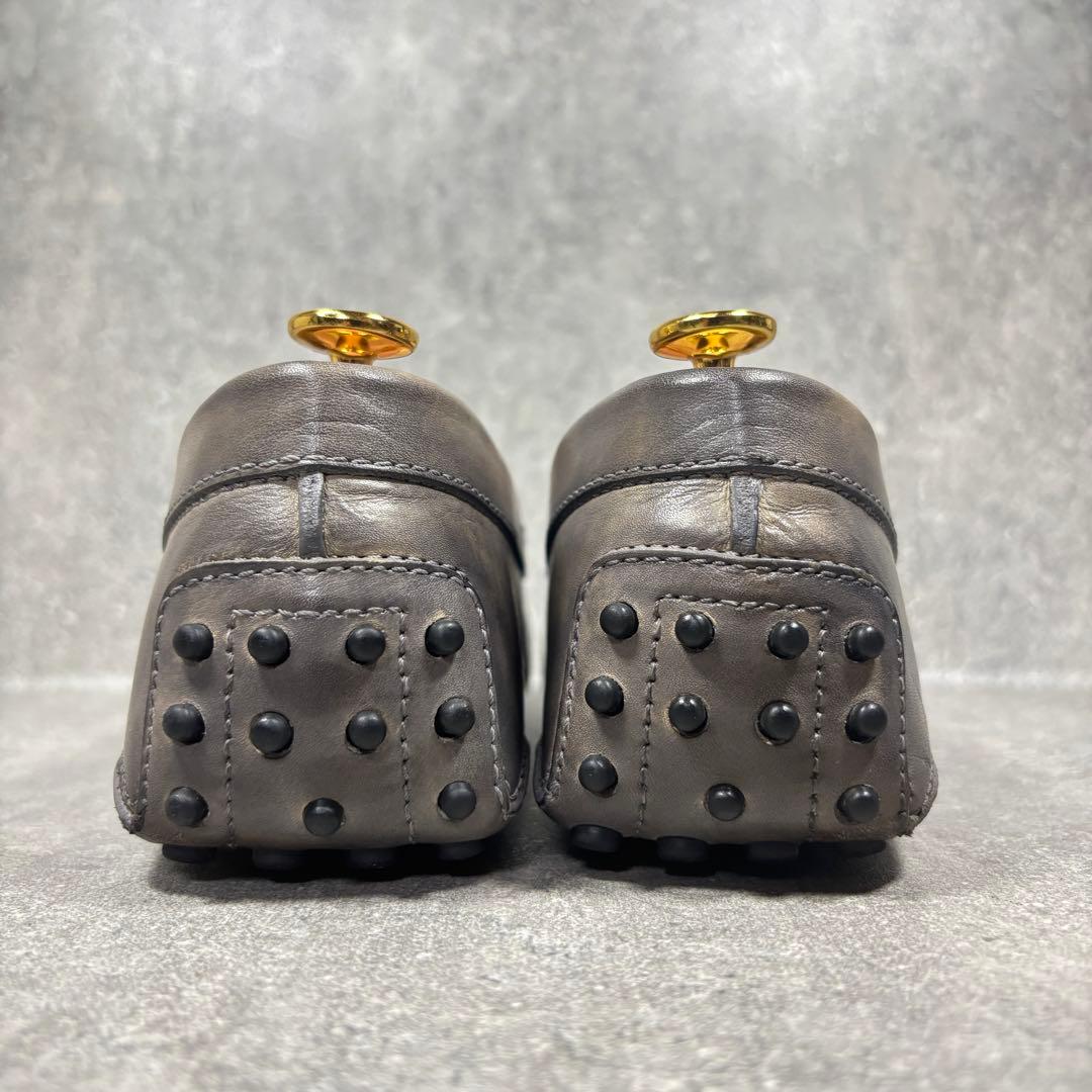 【美品】TOD'S ドライビングシューズ ローファー モカシン 27cm