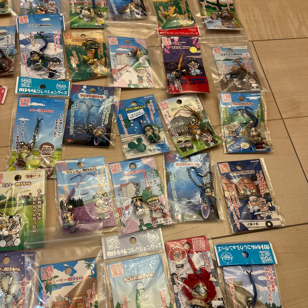加トちゃん日本全国ご当地加トちゃんキーホルダーストラップ110個