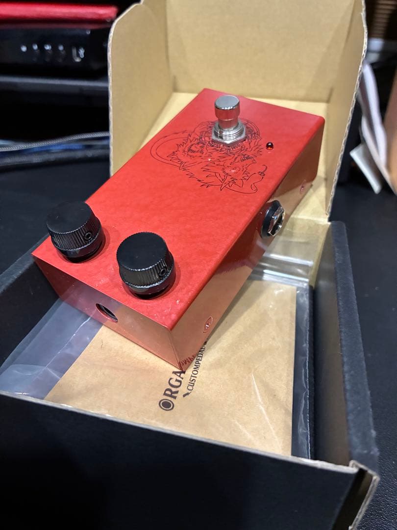 箱付　Organic Sounds Orthros Silicon ファズ