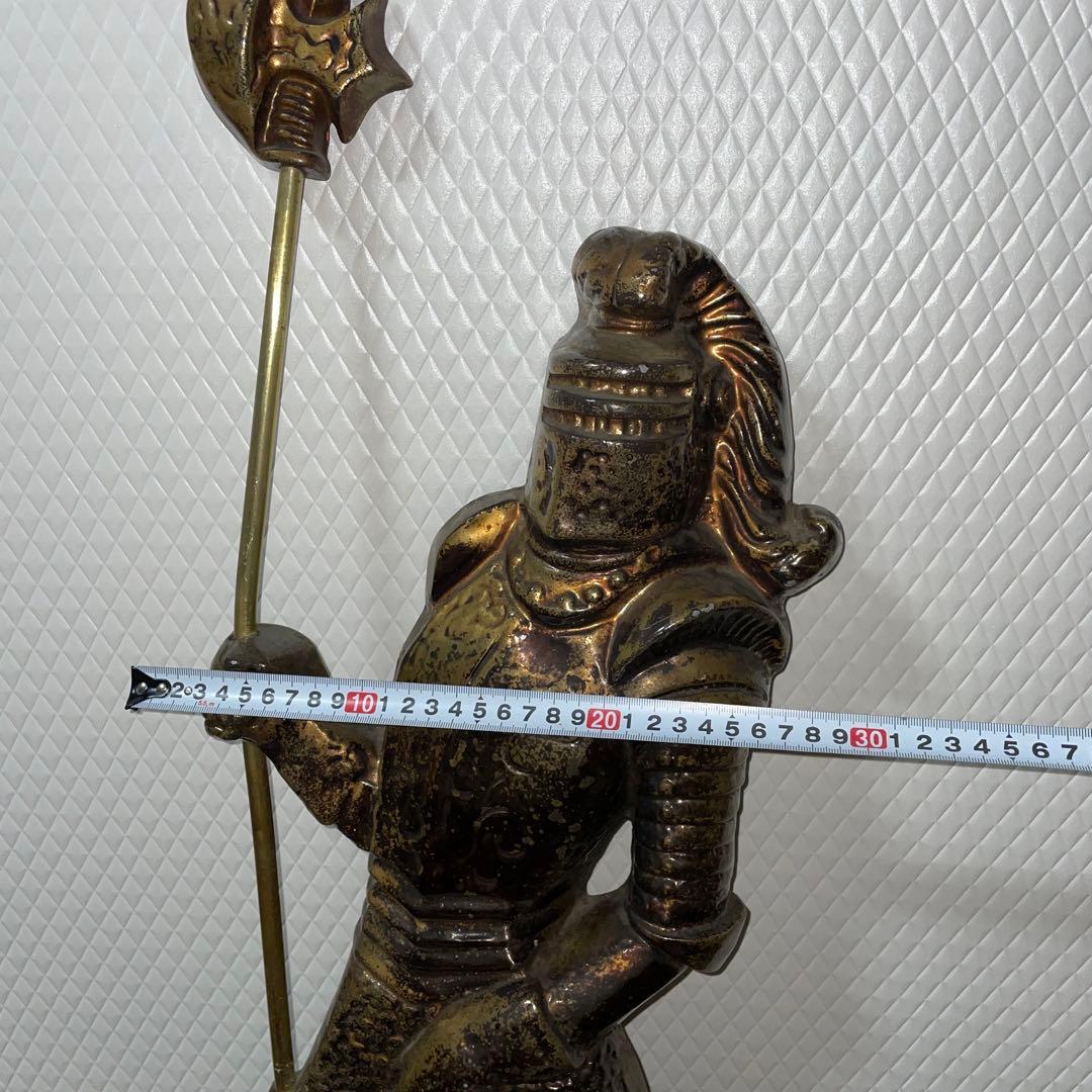 ヴィンテージ 中世の騎士 ナイト 中世騎士 真鍮製 壁掛け
