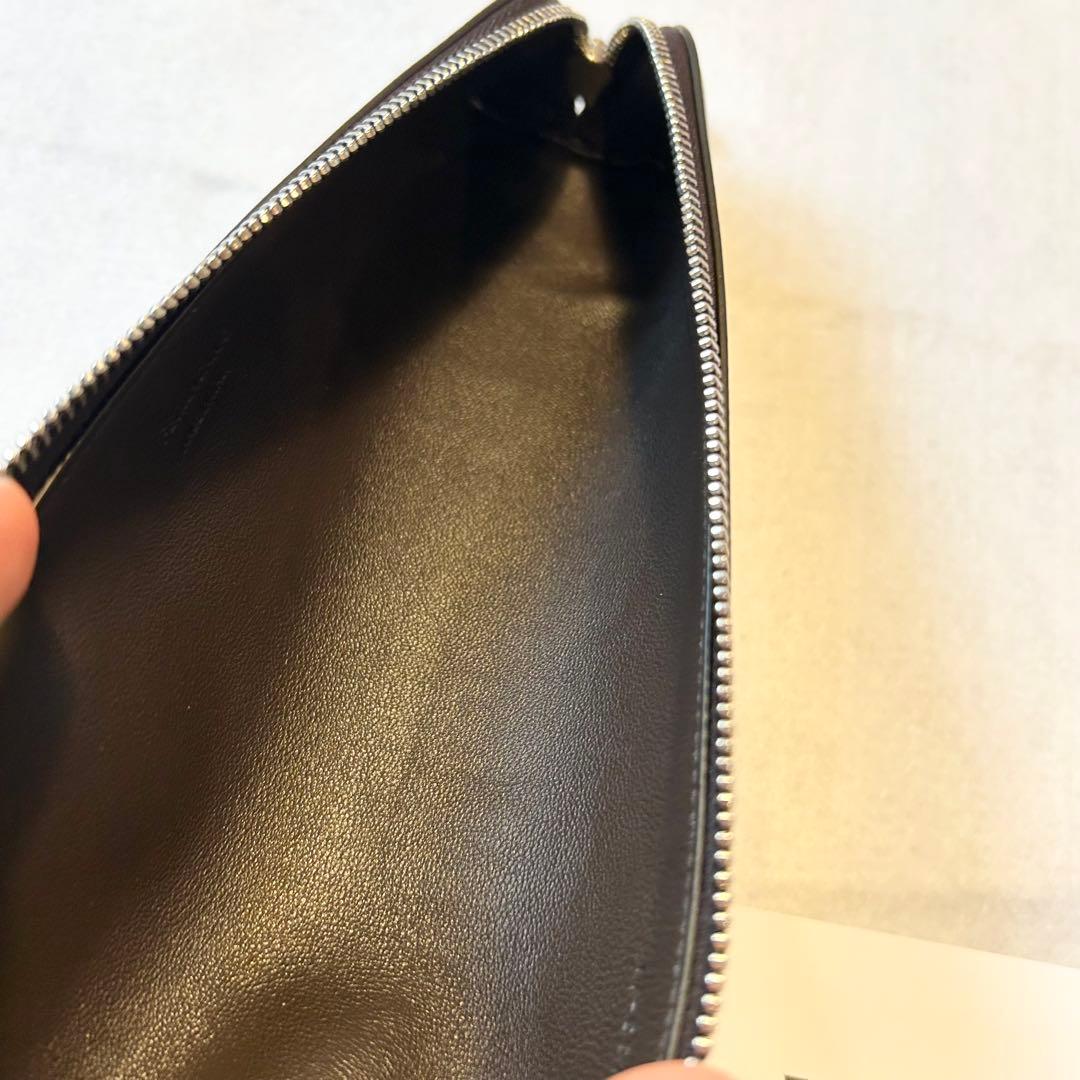 【新品未使用】フェラガモ　FERRAGAMO ブラウン ペンケース　筆箱　茶色