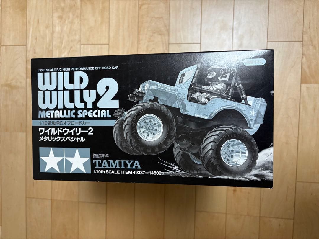 タミヤ1/10ラジコンキット　ワイルドウイリー2 メタリックスペシャル