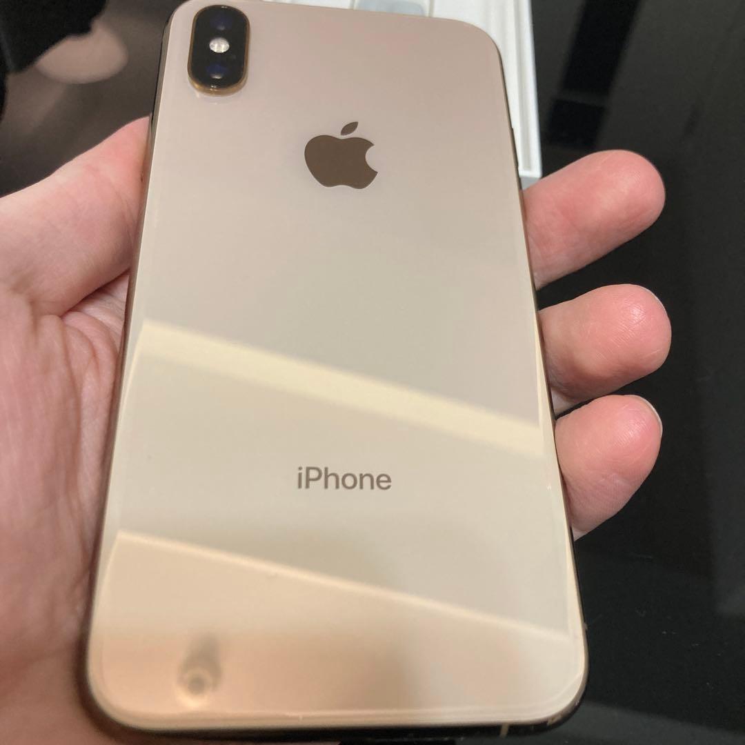 iPhone xs 256gb 本体 付属品有　バッテリー純正100%