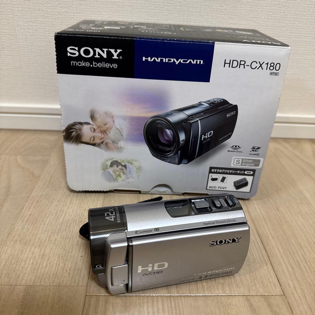 SONY ビデオカメラ　HDR-CX180