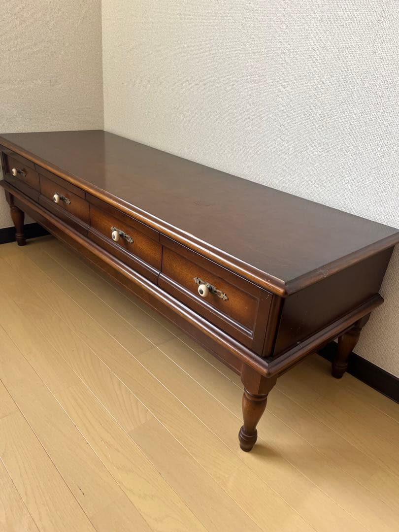 飛騨産業　キツツキ　穂高　木製キャビネット ガラス扉付き　USED 数日のみ