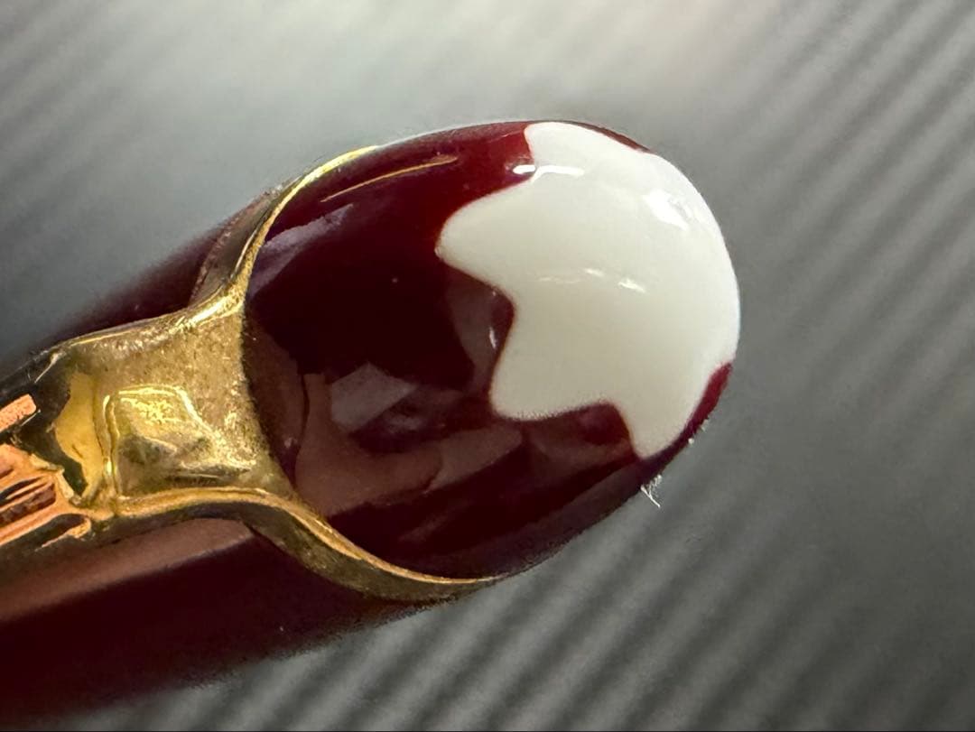 未使用に近い モンブラン マイスターシュテュック 164 ボルドー ボールペン