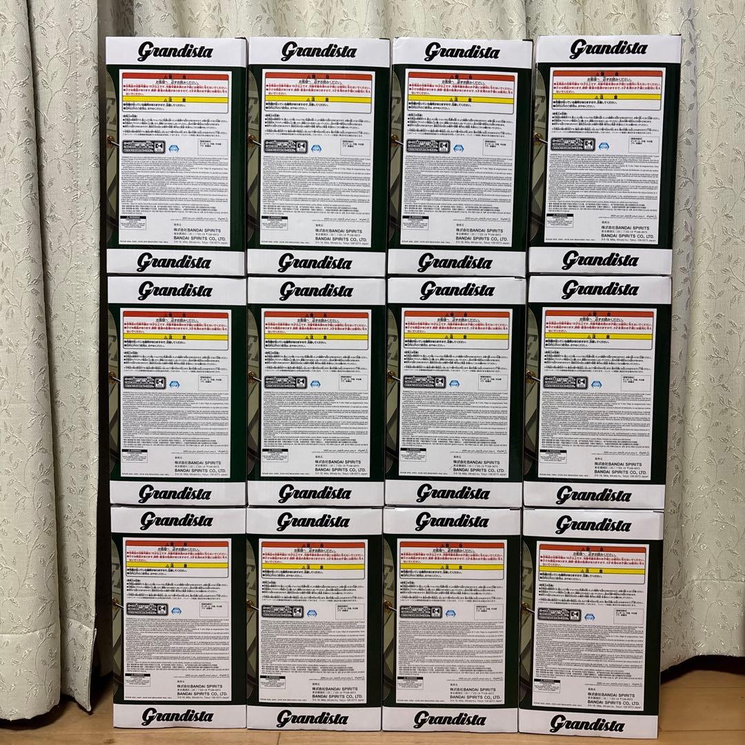 ワンピース　Grandista　ゾロフィギュア　12個セット