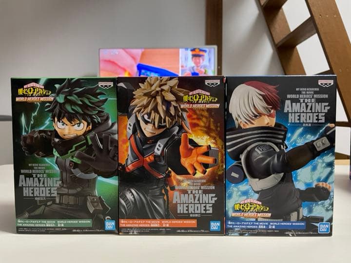 僕のヒーローアカデミア映画3作目ワールドヒーローズミッションフィギュア
