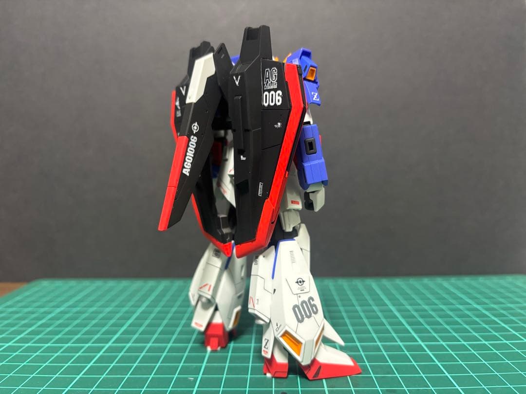 完成済み　HG MSZ-006 ゼータガンダム　ガンプラ
