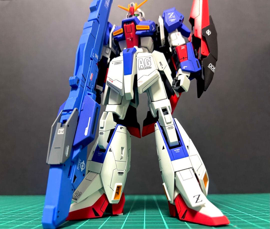 完成済み　HG MSZ-006 ゼータガンダム　ガンプラ