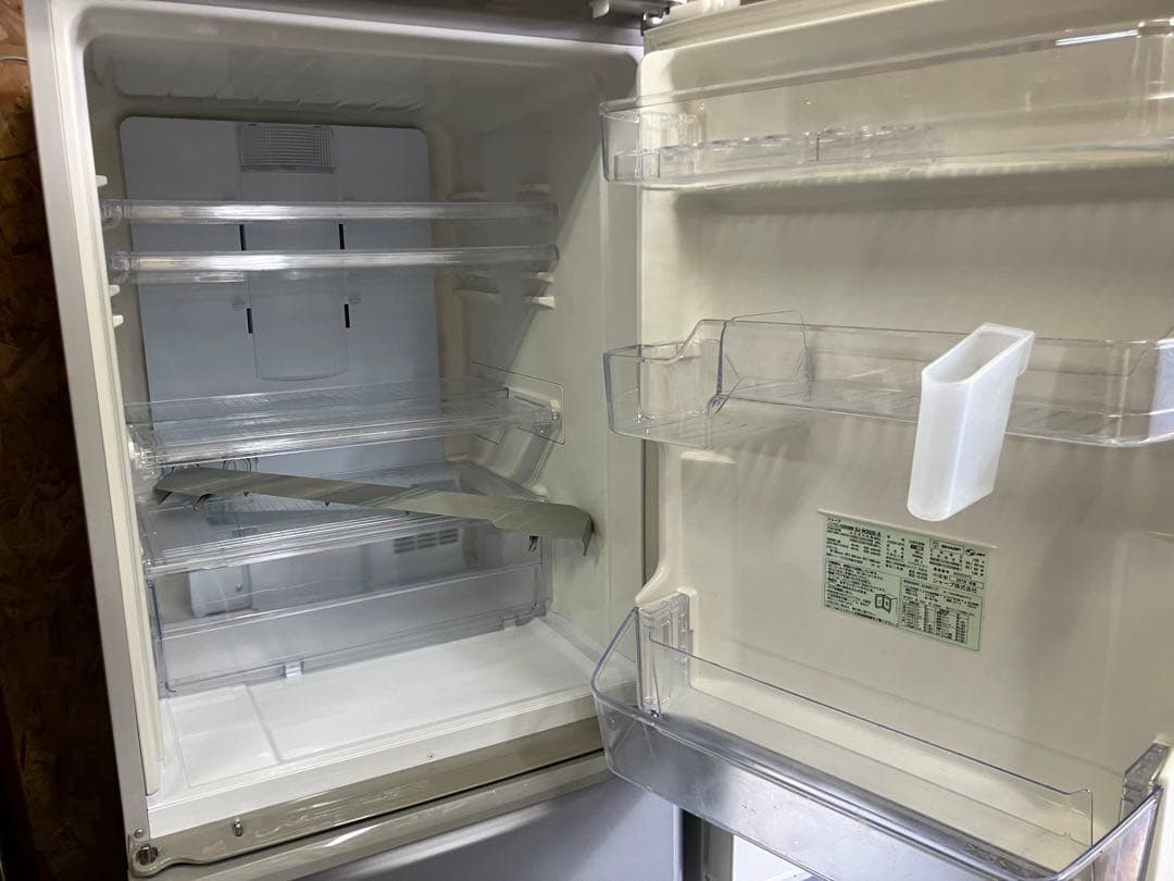 大阪引取限定　シャープ 冷蔵庫 SJ-W352E-S 350L