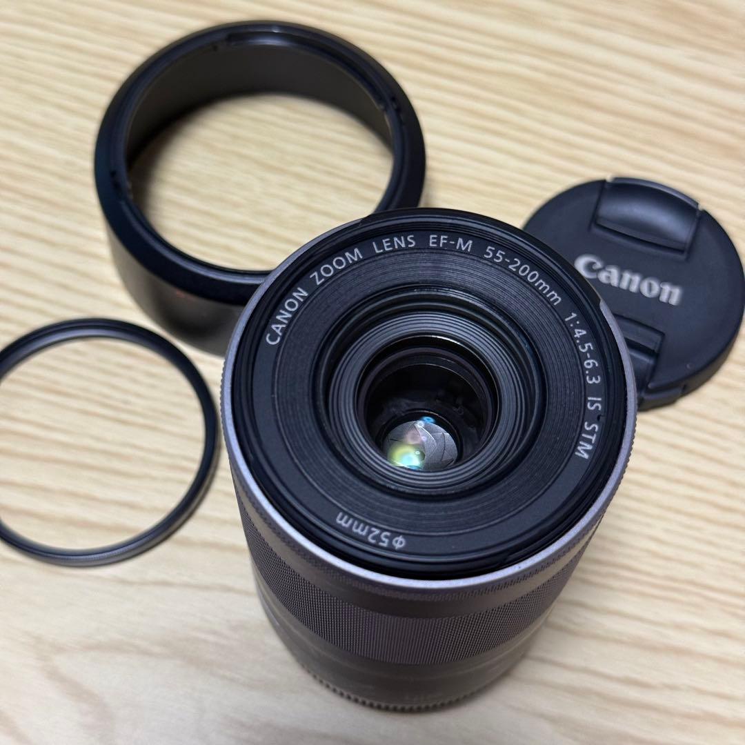 【値下げ中❗️】Canon EF-M 55-200mm IS STM ミラーレス用