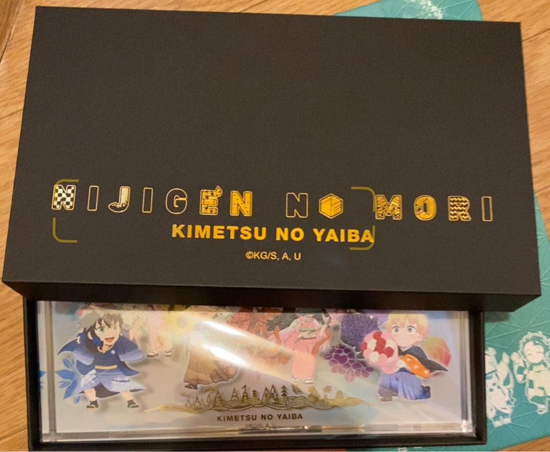 鬼滅の刃 アクリルブロック ニジゲンノモリ限定